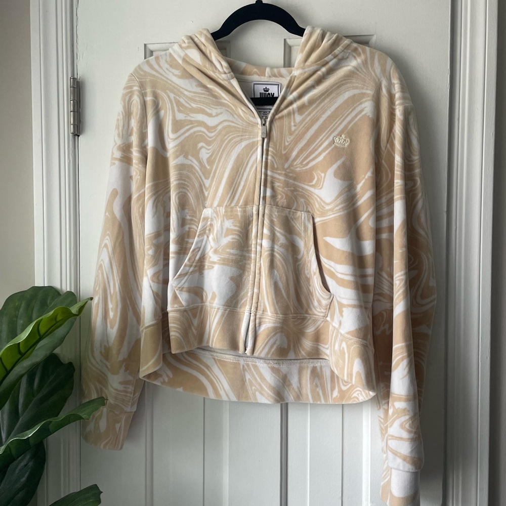 Vintage Juicy Couture velour zip up XL